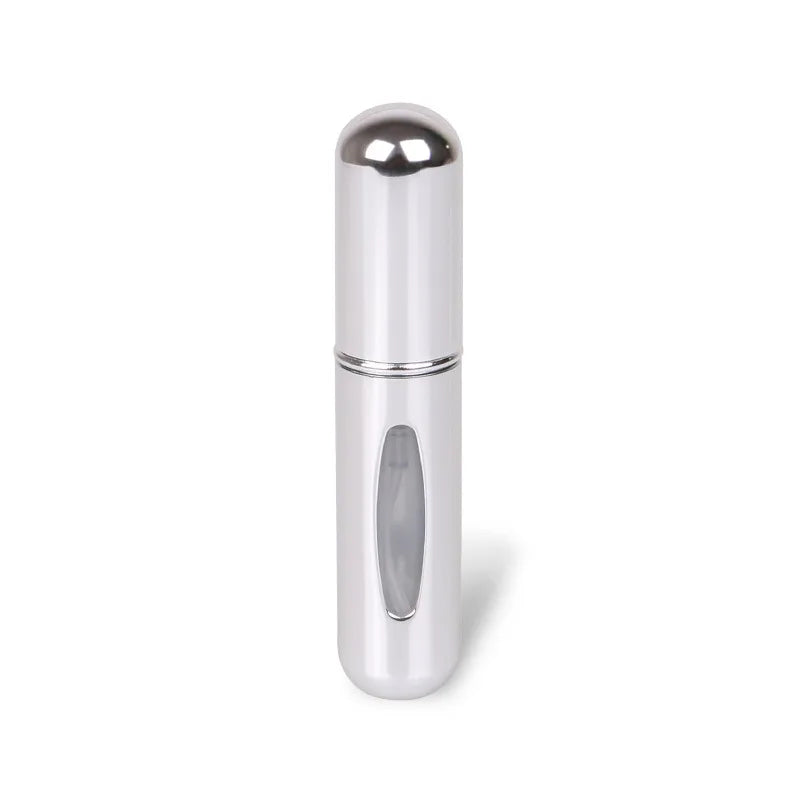 Portable Travel 5ml Bottom Charge Perfume Refillable Bottle Liquid Container For Cosmetics Spray Bottling Dispenser Press Head
