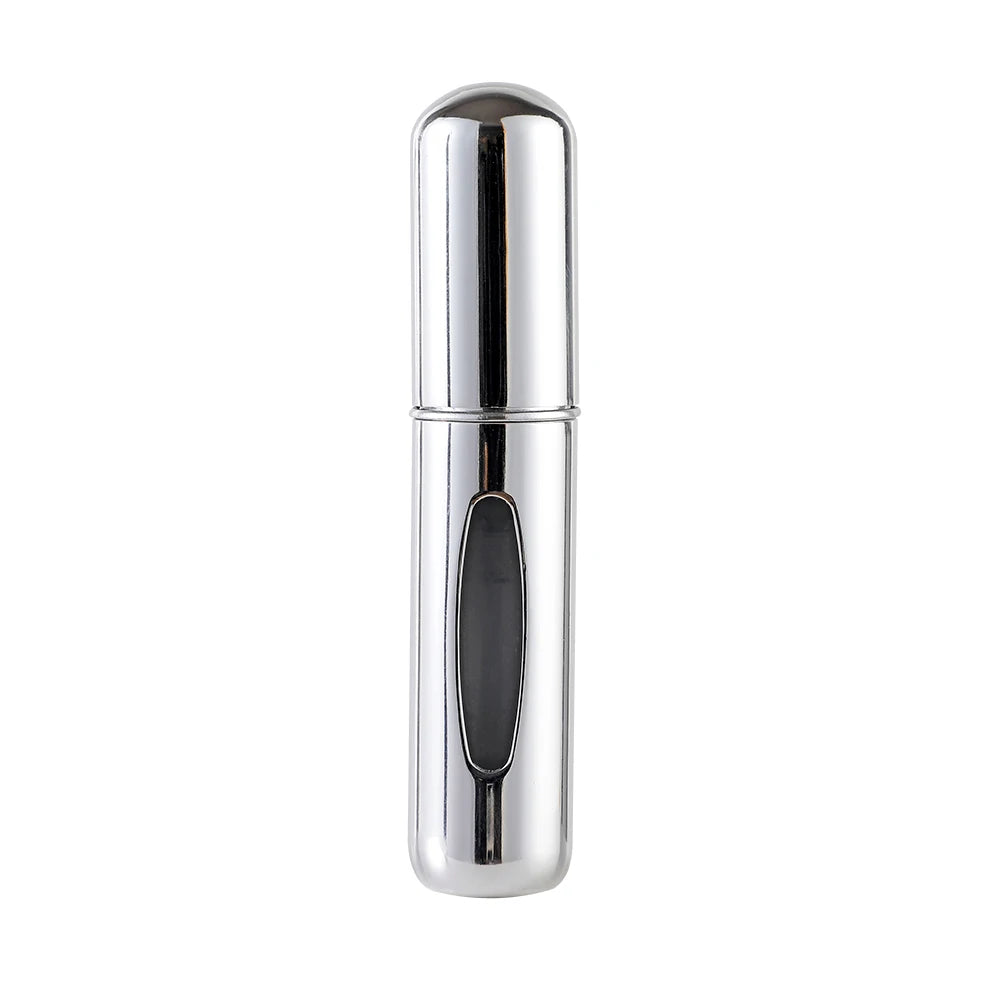 Portable Travel 5ml Bottom Charge Perfume Refillable Bottle Liquid Container For Cosmetics Spray Bottling Dispenser Press Head